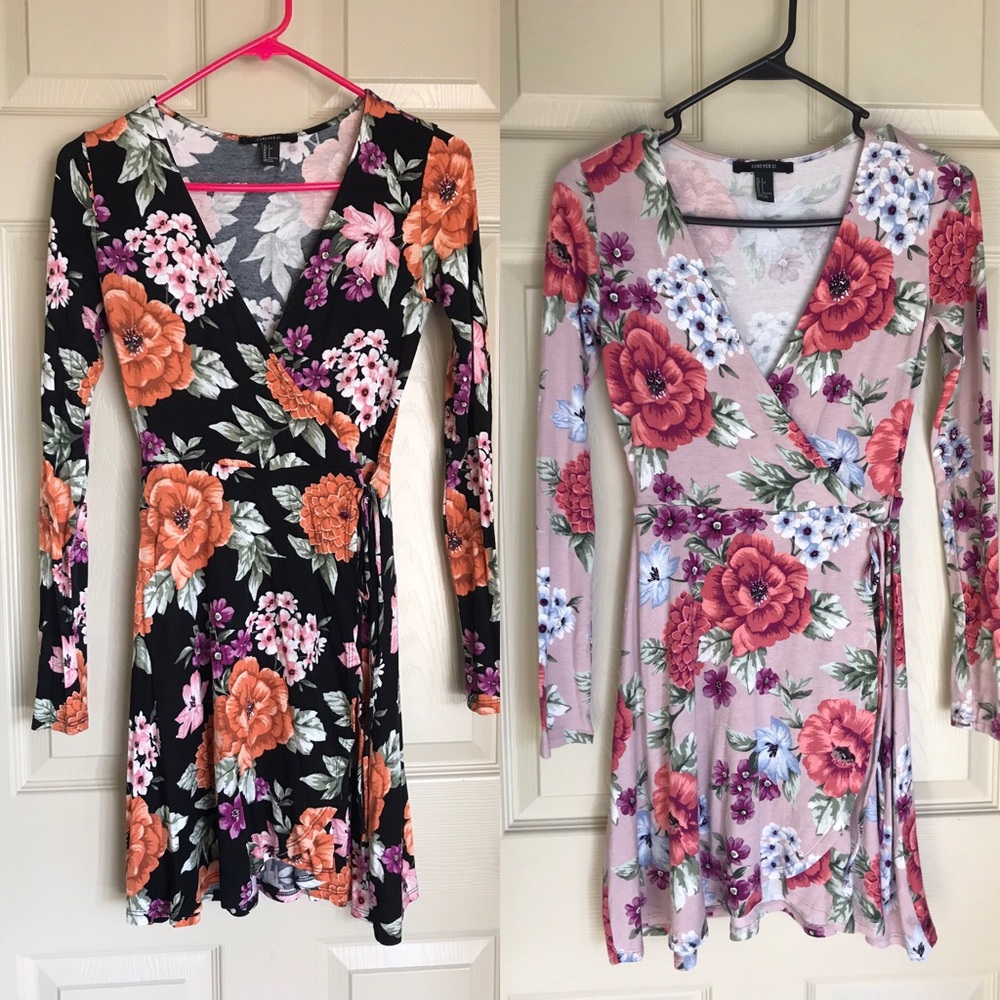 SOLD - Wrap dress bundle